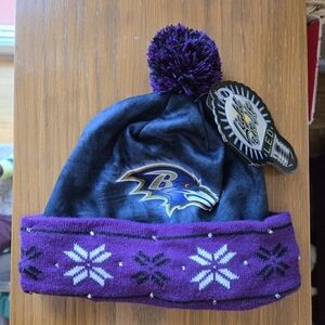 NFL Ravens Light Up Winter Hat- NWT